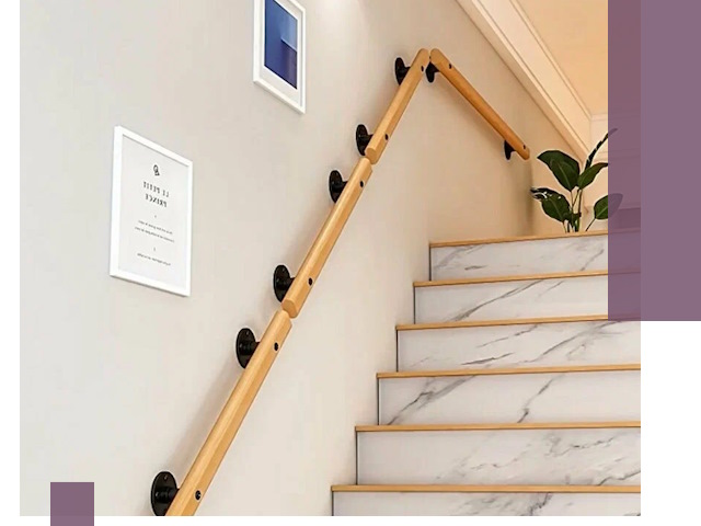 Поручни металлические и деревянные под ключ в Ирбите