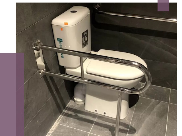 Поручни для санузлов в Ирбите от 4617 руб.  | ПРОЛЁТ-Рбт